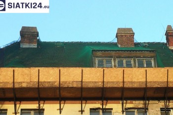 Siatki Olkusz - Zabezpieczenie elementu dachu siatkami dla terenów Olkusza