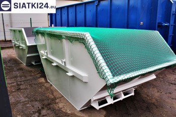 Siatki Olkusz - Siatka przykrywająca na kontener - zabezpieczenie przewożonych ładunków dla terenów Olkusza